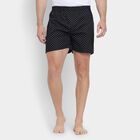 Men's 100% Cotton Boxers, काला, small image number null