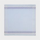 Men's Light Blue Striped Pack of 3 Handkerchief, Light Blue, small