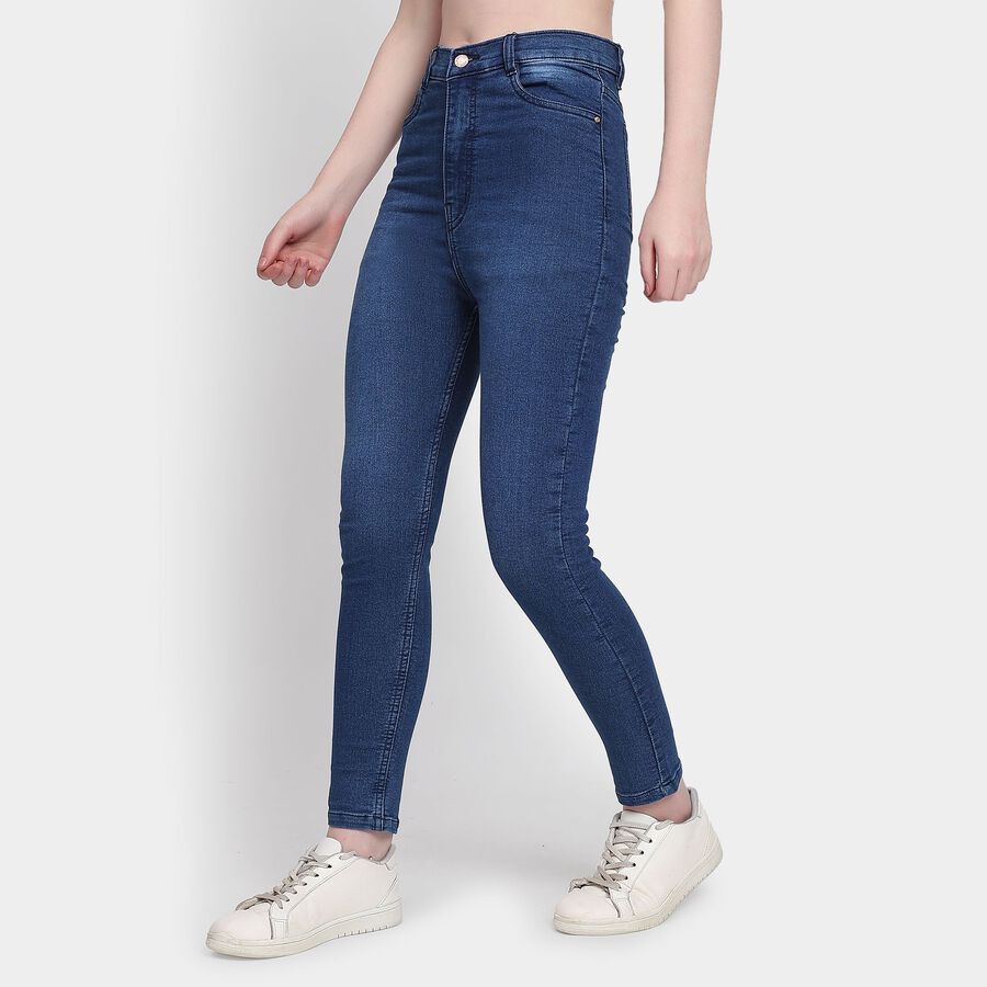 Ladies' Jeans, Mid Blue, large image number null
