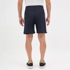 Men's Dark Navy Blue Regular Fit Active Bermuda Shorts, Navy Blue, small image number null