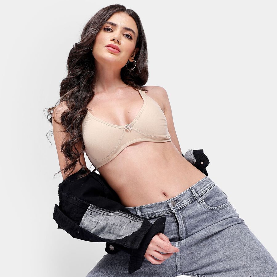 Ladies' Bra, Khaki, large image number null