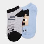 Boys' Socks (Pack of 2), Light Blue, small image number null