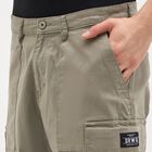 Men's Slim Fit Casual Trousers, Light Green, small image number null