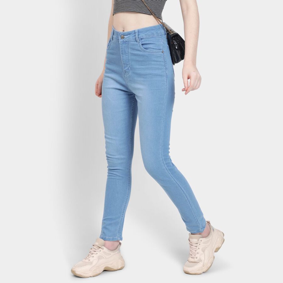 Ladies' Jeans, Mid Blue, large image number null