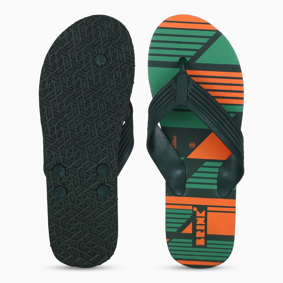 Men's Slipper, Olive, large