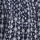 All Over Print Kurta, Navy Blue, small image number null