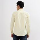 Men's Casual Shirt, Yellow, small