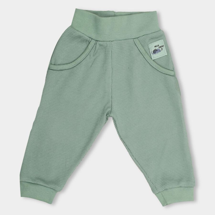 Infants' 100% Cotton Pyjama, ओलिव, large image number null