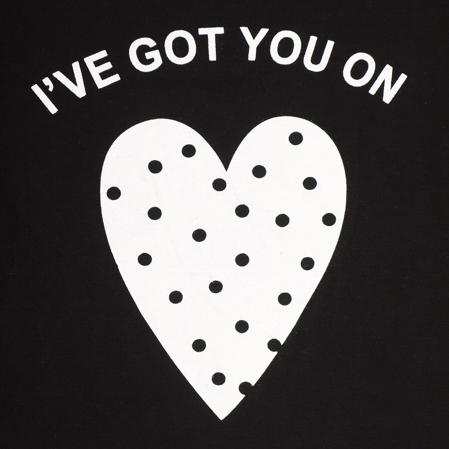Girls' T-Shirt, Black, large image number null