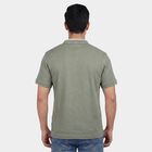 Men's Light Green Polo Collar Classic T-Shirt, Light Green, small