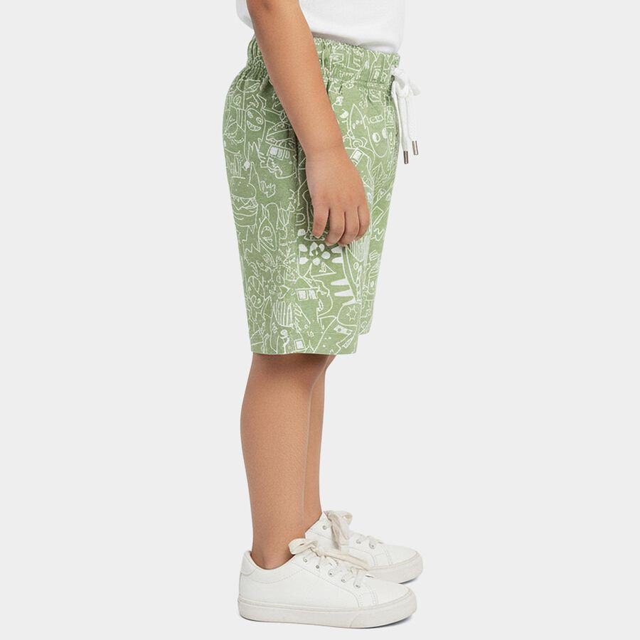 Boys' Bermuda, हल्का हरा, large