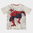 Boys' Half Sleeves T-Shirt, गहरा पीला, small