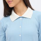 Women's Light Powder Blue Classic Shirt, हल्का नीला, small image number null