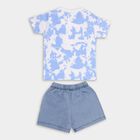 Infant Boys' 100% Cotton Baba Suit , मध्यम नीला, small image number null