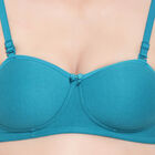 Solid Bra, Dark Green, small image number null