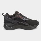 Men's Jet Black Lace-Up Sports Shoes, Black, small image number null