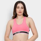 Ladies' Padded Bra, Pink, small