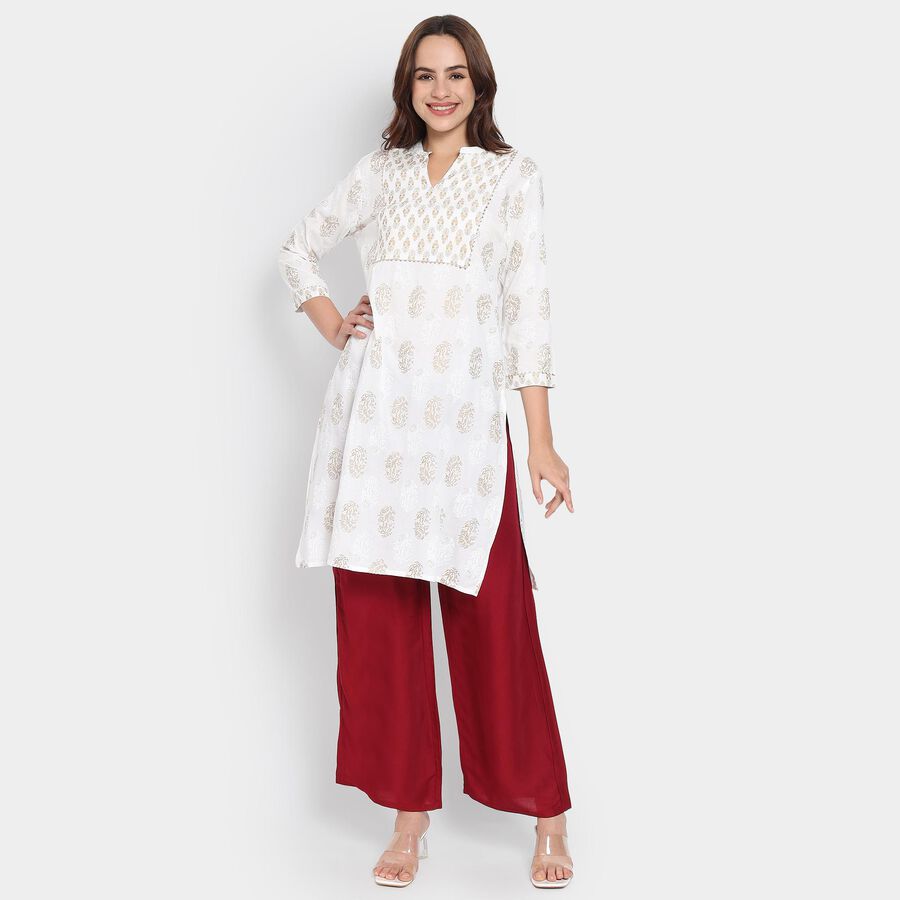 Ladies' Kurta, Beige, large image number null
