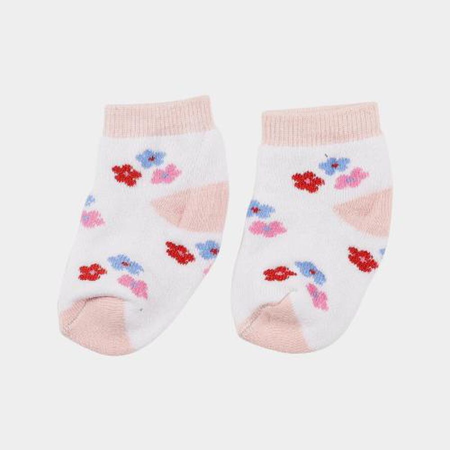 Infants' Socks, Pink, large image number null