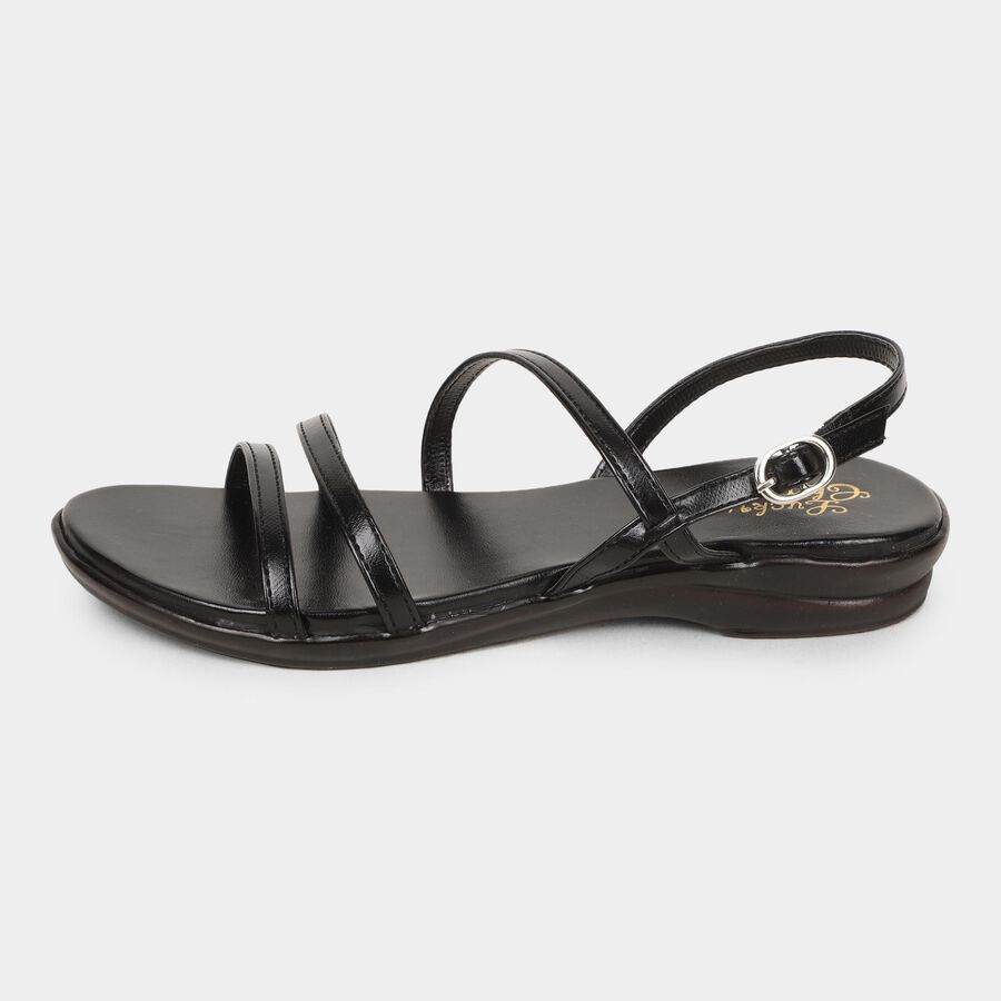 Ladies' Sandal, Black, large image number null