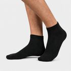 Women's Assorted Regular Fit Striped Pack of 3 Socks, चुनिंदा, small