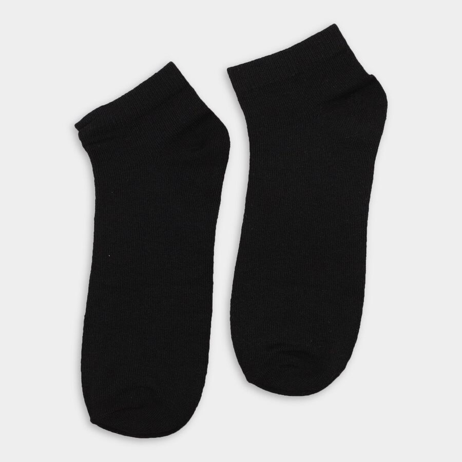 Men's Socks (Pack of 3), चारकोल, large