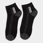 Men's Socks (Pack of 2), Black, small image number null