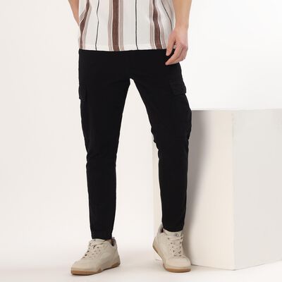 Men's Slim Fit Casual Trousers