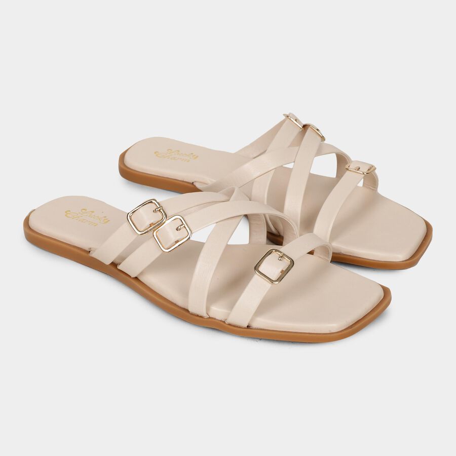 Ladies' Sandal, Beige, large image number null