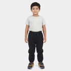 Boys' Navy Blue Regular Fit Drawstring Jogger Trousers, Navy Blue, small