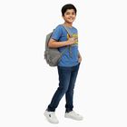 Boys' Half Sleeves T-Shirt, मध्यम नीला, small image number null