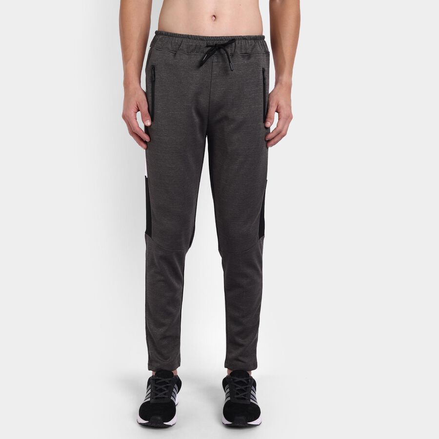 Cotton Blend Active Joggers, Dark Grey, large image number null