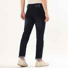 Men's Dark Blue Slim Fit Jeans, Dark Blue, small