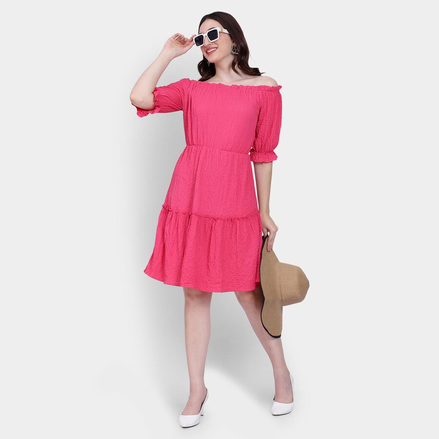 Ladies' Dress , बैंगनी, large image number null