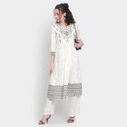 Ladies' Kurta Pyjama Set, Black, small image number null
