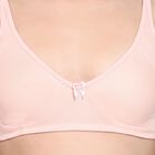 Ladies' Bra, पीच, small