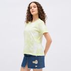 Ladies' 100% Cotton Round Neck T-Shirt , Light Green, small image number null