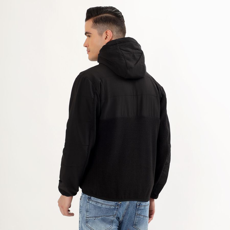 Men's Jacket, काला, large image number null