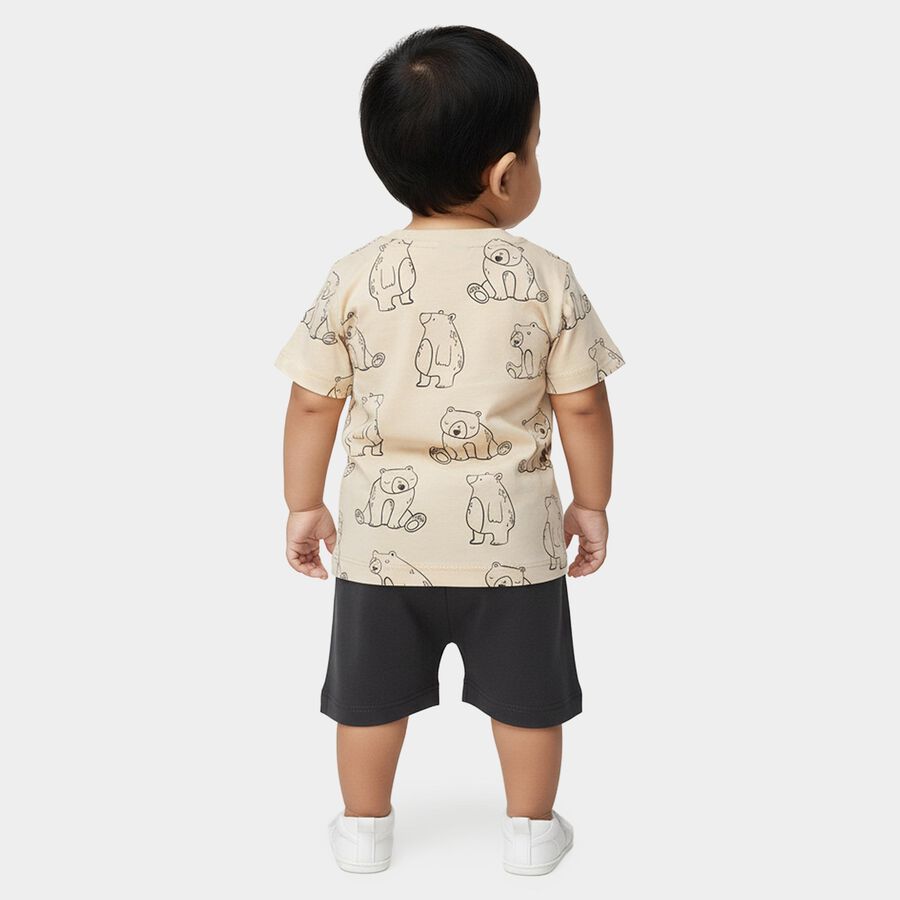 Infants' Baba Suit, Beige, large