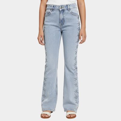 Girls' 100% Cotton Jeans