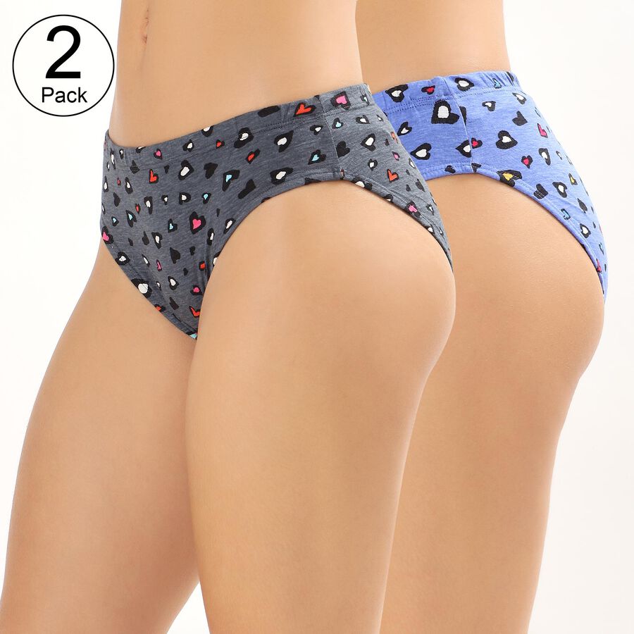 Ladies' 100% Cotton Panty , Assorted, large image number null