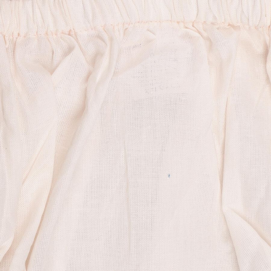 Infants' Soft Peach Lace Bodice Party Wear Frock, Light Pink, large