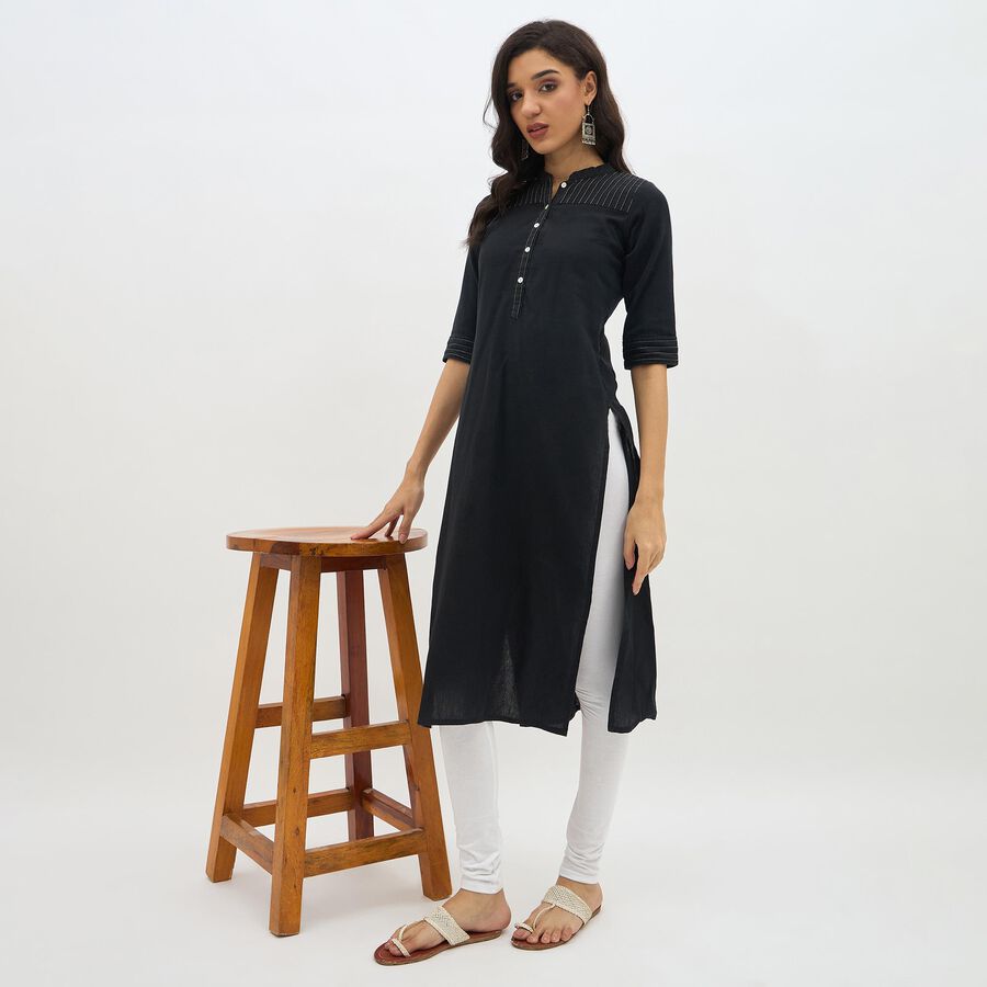 Ladies'Churidar, सफ़ेद, large image number null