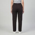 Women's Brown Relaxed Fit Track Pants, भूरा, small
