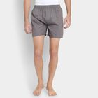 Men's 100% Cotton Boxers , गहरा ग्रे, small image number null