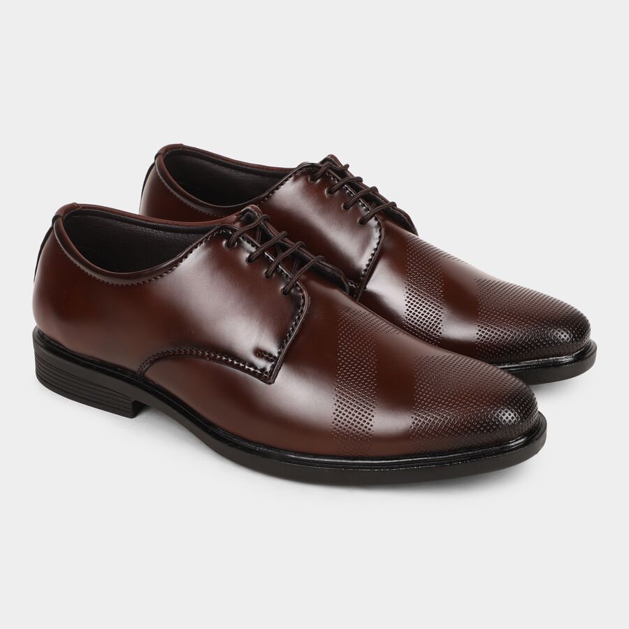 Mens' Formal Shoes, Brown, large image number null