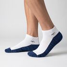 Men Regular Fit Solid Pack of 3 Socks ( Navy, White, Black ), White, small