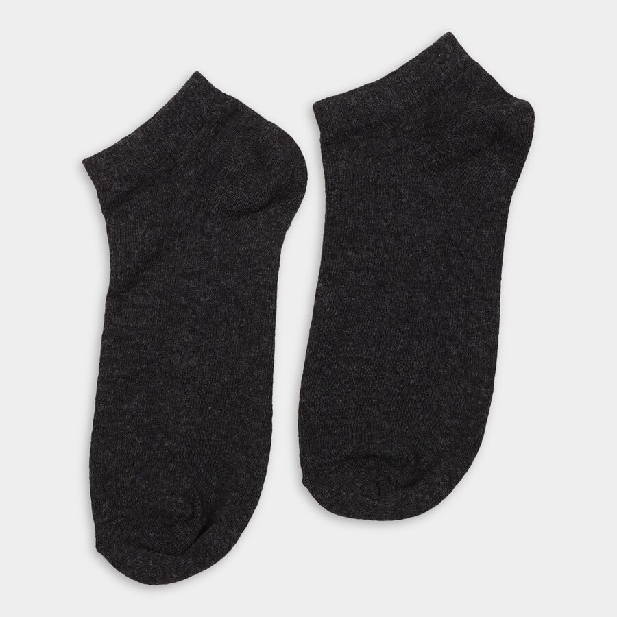 Men's Socks (Pack of 3), मिश्रित हल्का ग्रे, large