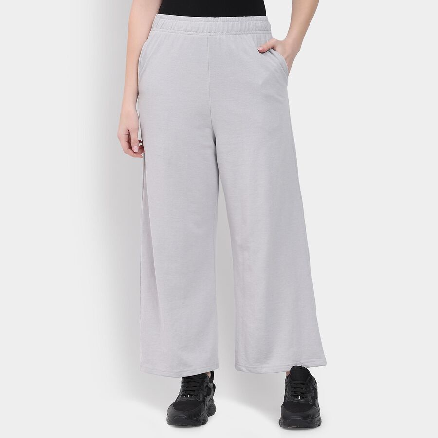 Ladies' Track Pants, Light Grey, large
