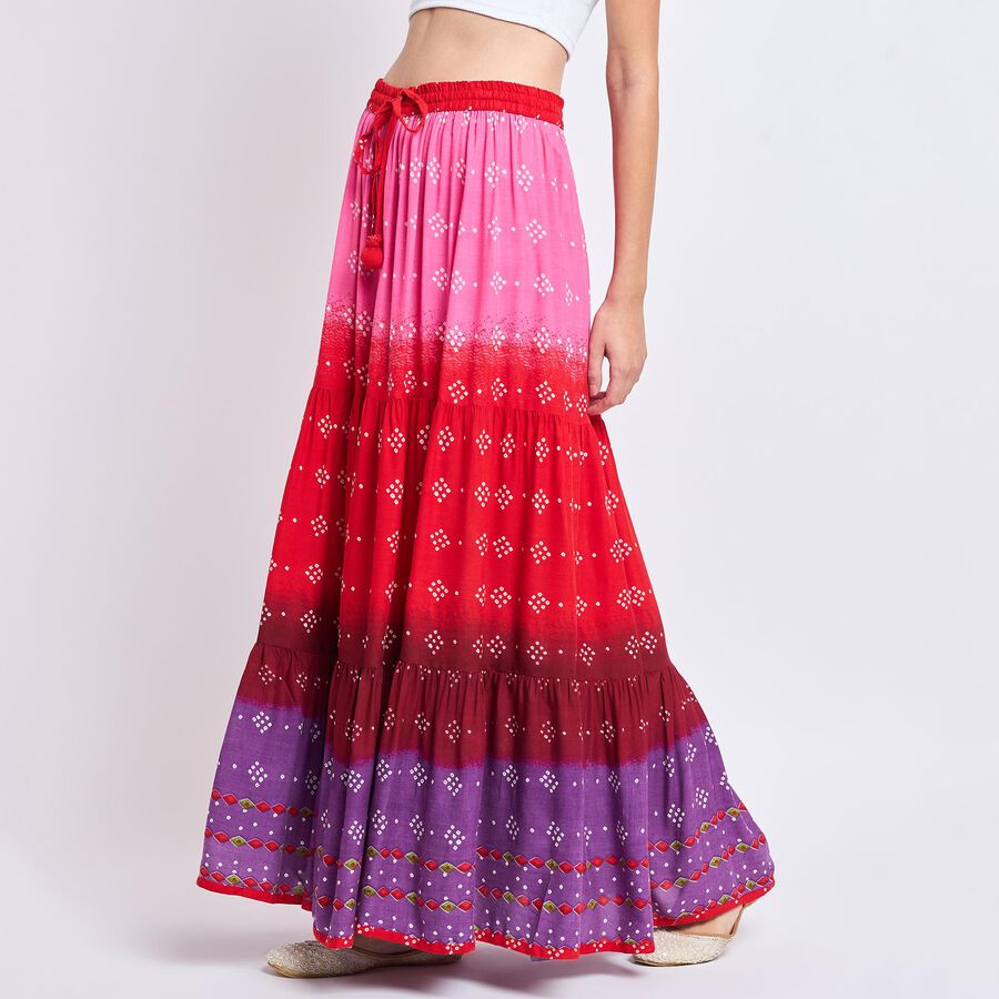 Ladies' Lehenga Skirt, Pink, large image number null